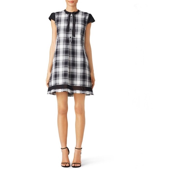 Inter-Pret Dresses & Skirts - NWT • Interpret • Andre Plaid Cotton Dress 6 New